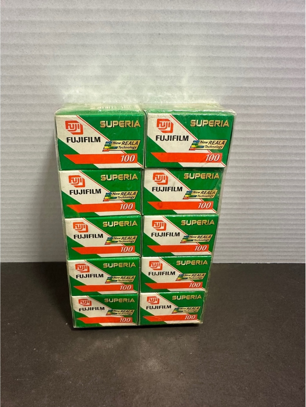 10 Rolls Fujifilm Superia 100 35mm 12 Exp Color Film Sealed Expired
